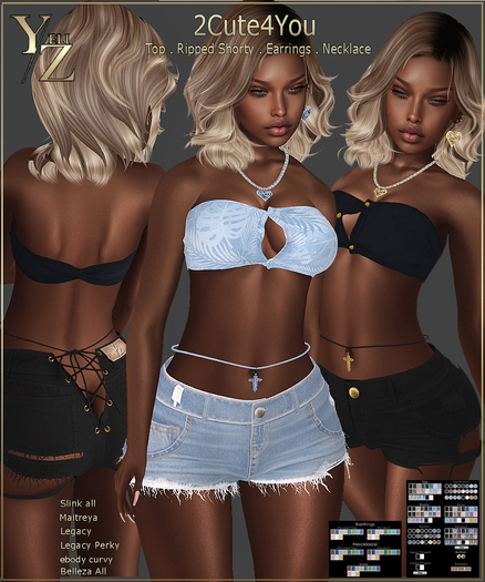 >> UnPack HUD << YELIZ MESH "2cute4U" - DEMO