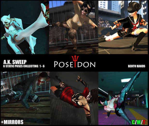 Poseidon Arkade Kombat Sweep 1-6 Complete
