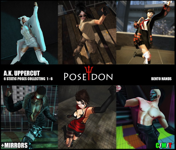 Poseidon Arkade Kombat Uppercut 1-6 Complete