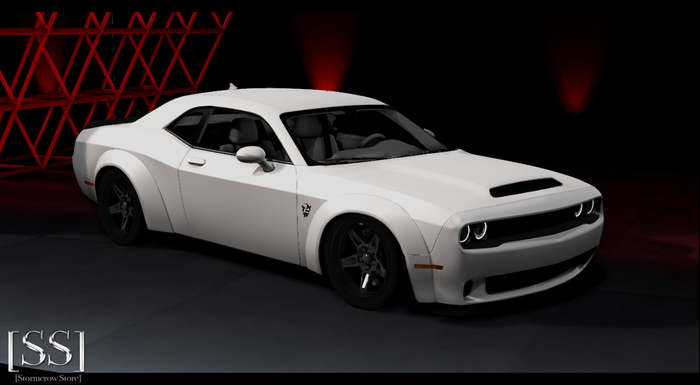 [Stormcrow Store] Hell Demon White Car