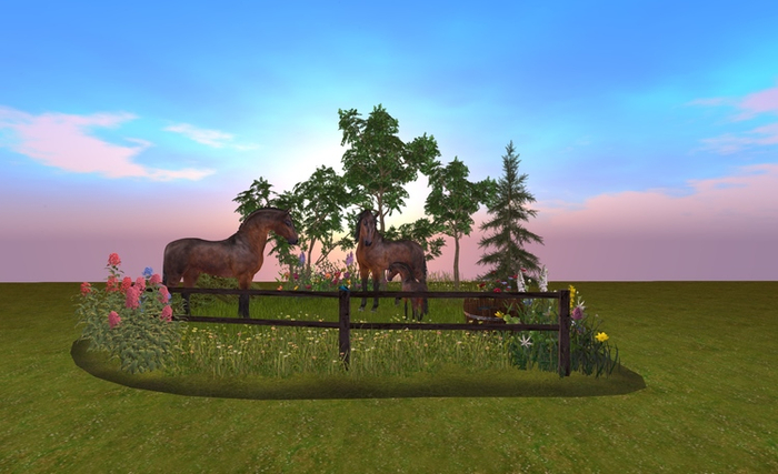 *DE*  MY SWEET FAMILY OF HORSES <3 BOX