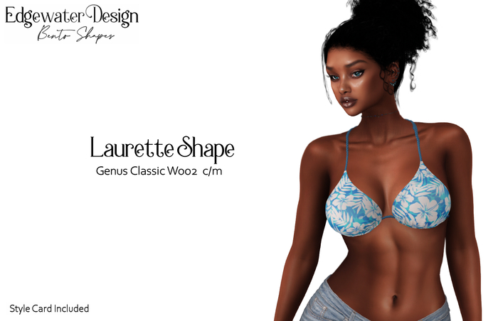 Edgewater Design - Laurette Shape Genus Classic W002 (Add Me!)