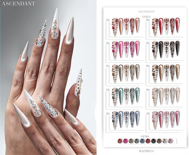 Ascendant - Lust Chain Nails Fatpack
