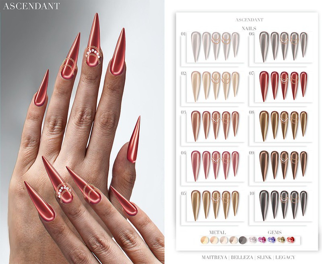 Ascendant - Temptress Nails Fatpack
