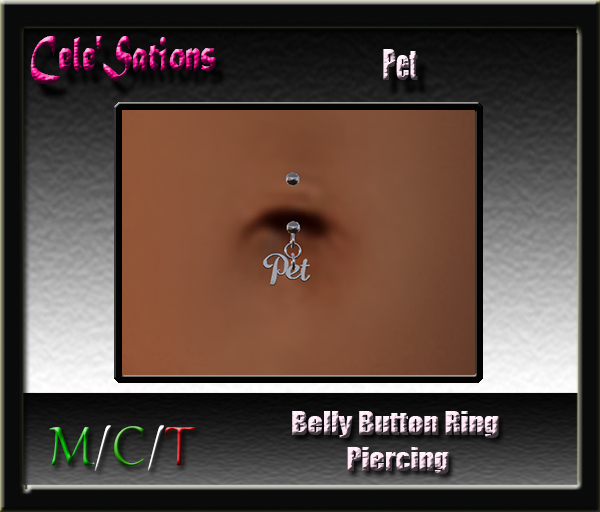 [CS] Belly Button Ring ~ Pet (ADD ME)