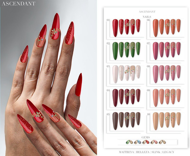 Ascendant - Holly Nails Fatpack