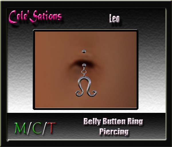 [CS] Belly Button Ring ~ Leo (ADD ME)