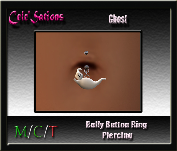 [CS] Belly Button Ring ~ Ghost (ADD ME)