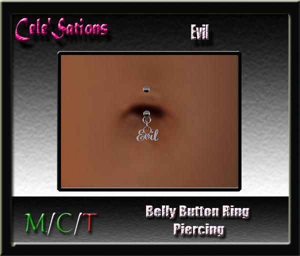 [CS] Belly Button Ring : Belly Piercing ~ Evil