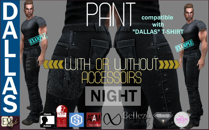 EMS - DALLAS PANT - NIGHT - PACK