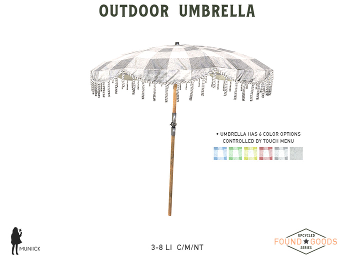 Muniick Outdoor Umbrella