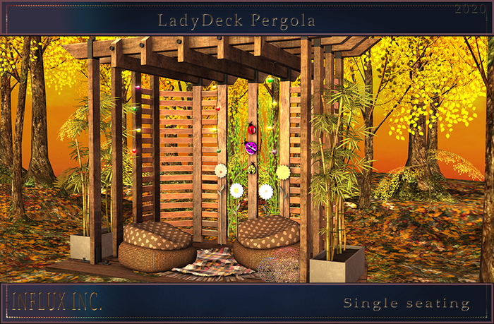 INFLUX: LadyDeck Pergola