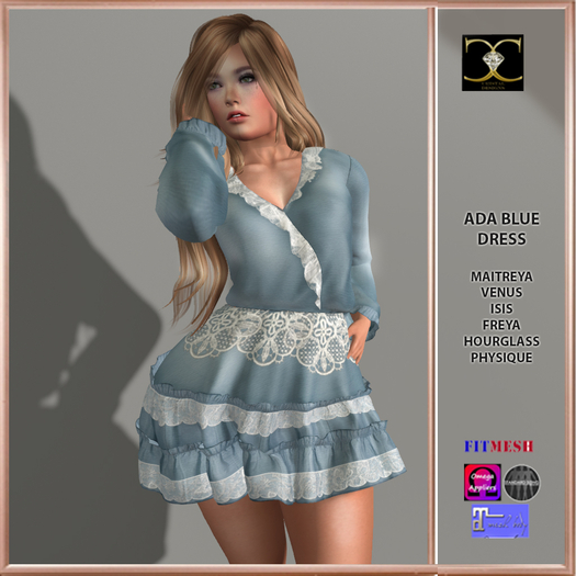 ADA BLUE DRESS