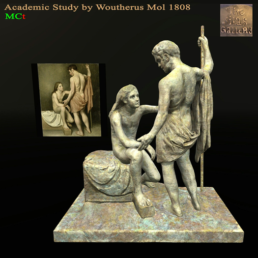 Academic Study by Woutherus Mol 1808  MC