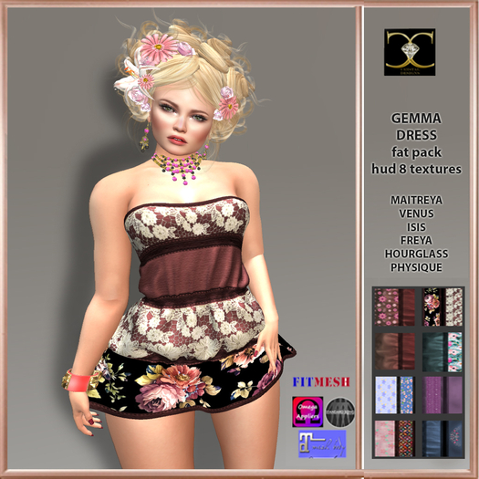 GEMMA DRESS FAT PACK