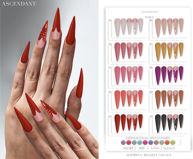 Ascendant - Valentines Nails Fatpack