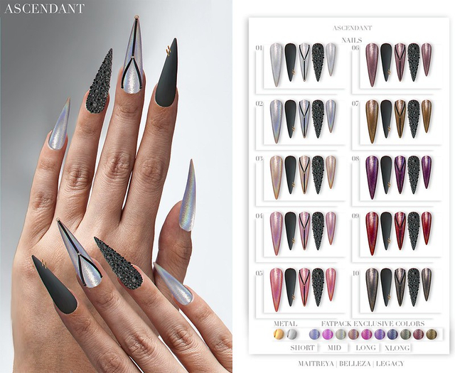 Ascendant - HOT Twinkle Nails Fatpack