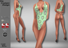 "GCD" KeeKee OnePiece "Beach Ball" Swimsuits Mint