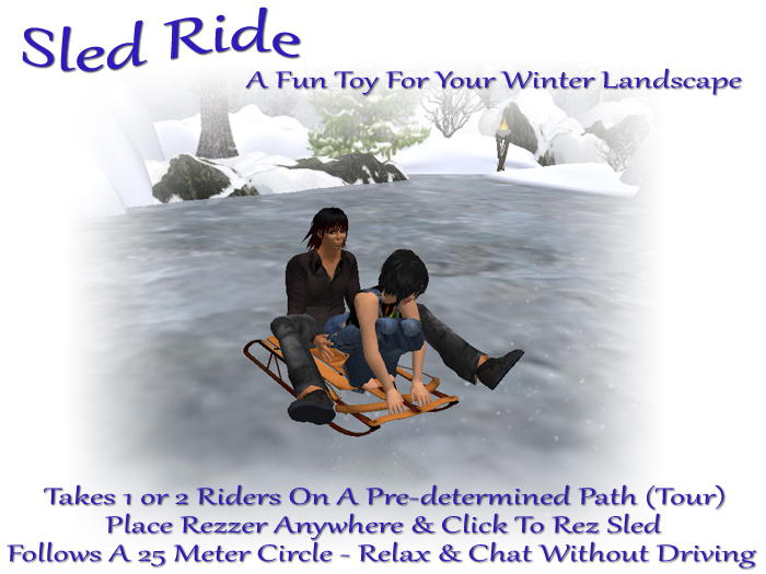 Sled Ride - Guided Tour Ride By Luna Bliss