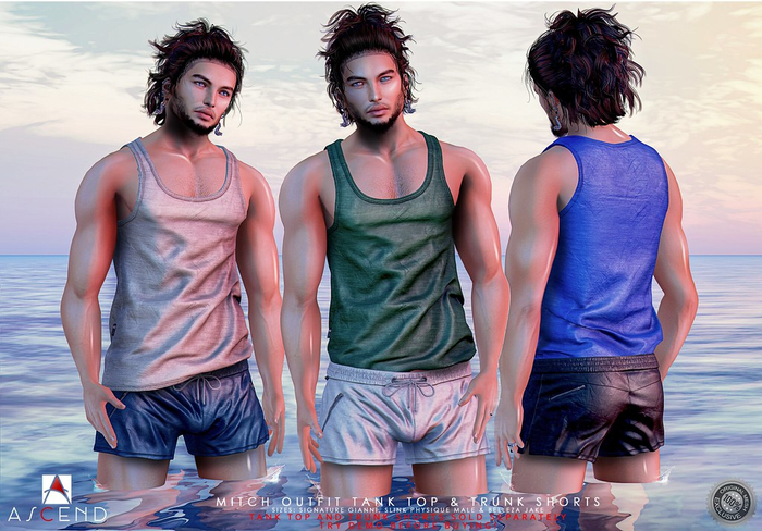 //Ascend// Mitch Trunk Shorts - FATPACK  ONLY