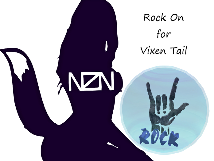 Rock On Tail Toy - Vixen tail
