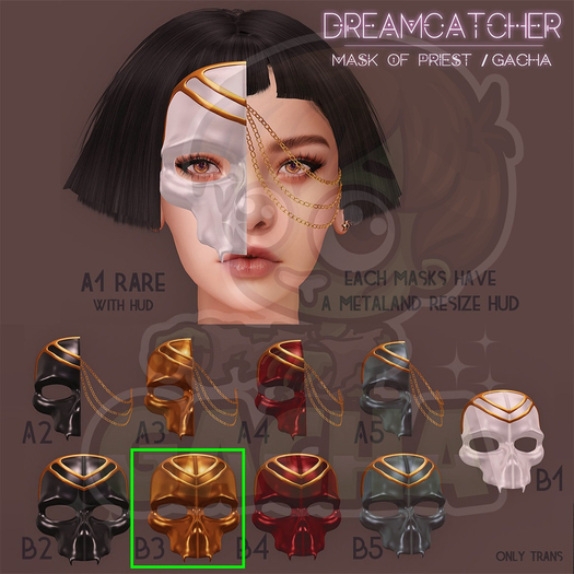 DREAMCATHCER // Mask of priest / B3