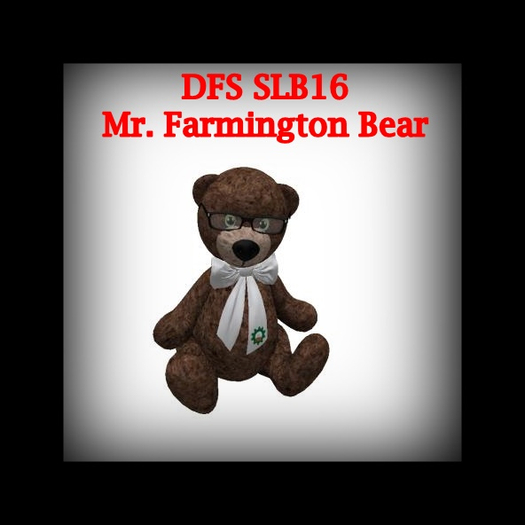 DFS TEXTURE - DFS SLB16 Mr. Farmington Bear