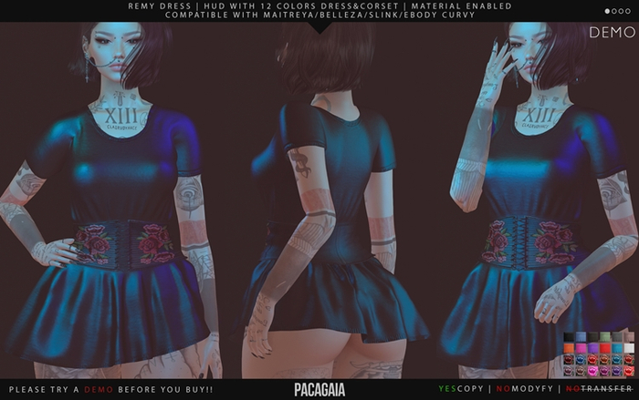 Pacagaia - Remy Dress // DEMO // ADD