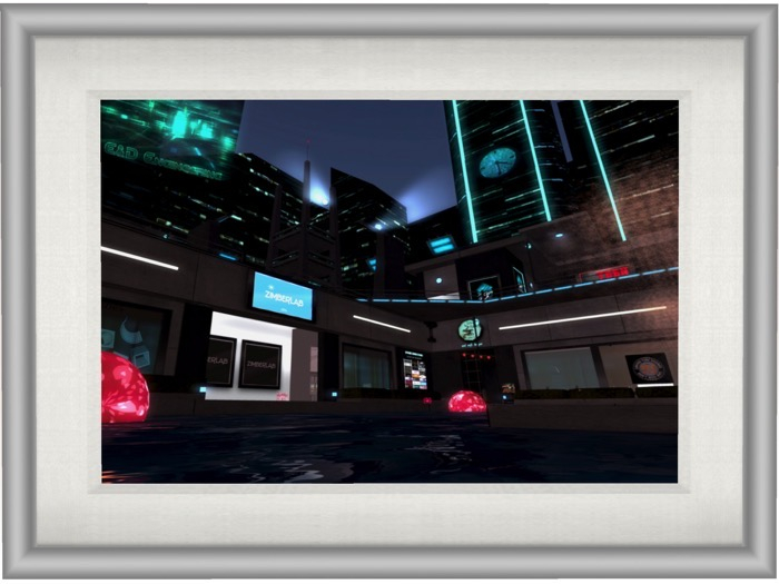 Dystopia (white mesh frame)