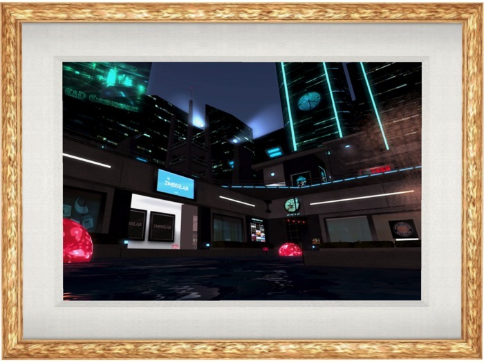 Dystopia (wood mesh frame)