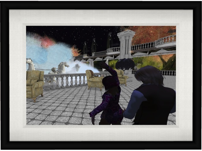 Frozen Moment (black mesh frame)