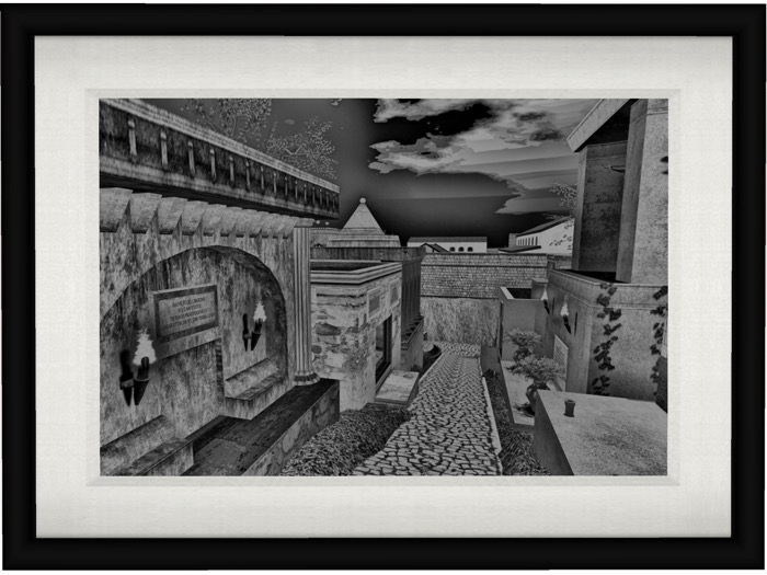 Platea Sepulcra (black mesh frame)