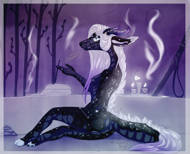 Dragon pinup poster [CG Bunny]