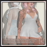 [HC] Nixie White Dress Twin Pack for Slink (inc. Petite), Belleza, Maitreya, eBody, Signature, Legacy & Tonic
