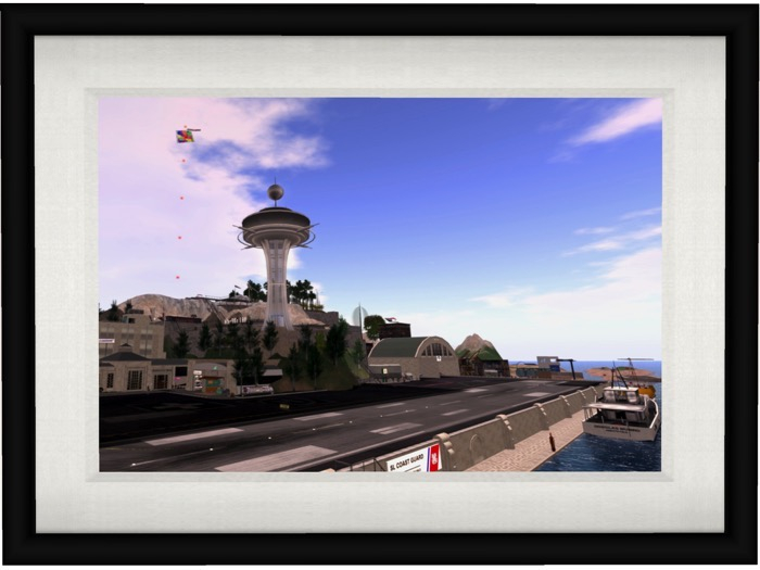 Takeoff (black mesh frame)