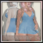 [HC] Nixie Powder Dress Twin Pack for Slink (inc. Petite), Belleza, Maitreya, eBody, Signature, Legacy & Tonic