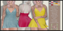 [HC] Nixie Mini Dress Fat Pack for Slink (inc. Petite), Belleza, Maitreya, eBody, Signature, Legacy & Tonic