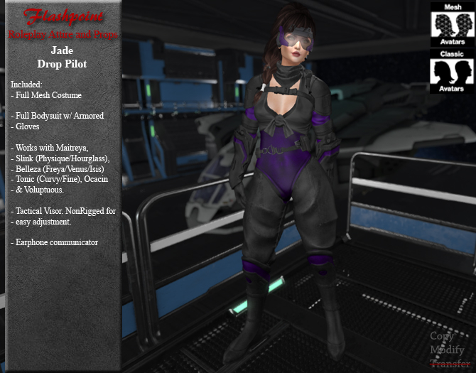 Jade Jump Suit - Purple