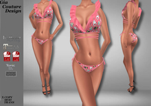 "GCD" Marla "Bear" Bikinis Salmon