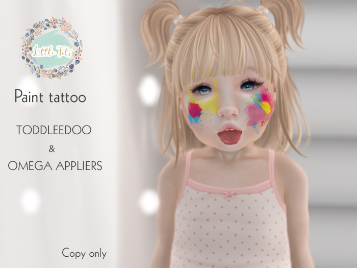 {Little Tots} ~ Paint tattoo
