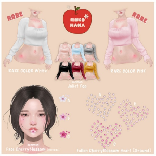 .:RINGO HANA:. - Juliet Top Sky [M.Lara]