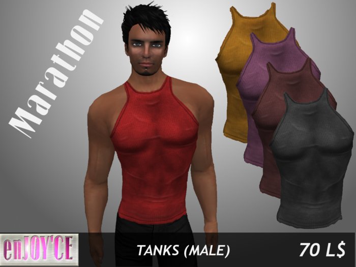 *enJOY'CE* Marathon tanks (Male)