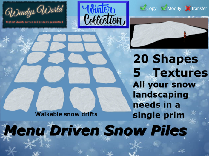WW - Builders Snow Piles   [Boxed]