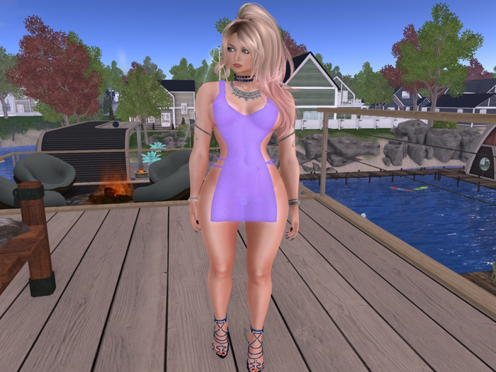 Para's Open tunic for Maitreya - 20%Sheer Sequin