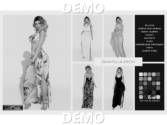 [WellMade] Donatella Dress DEMO