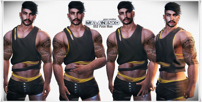 MalaNenko_pose model 052 Man