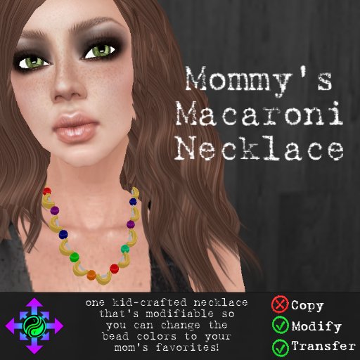 Vicarious Vitae - Mommy's Macaroni Necklace