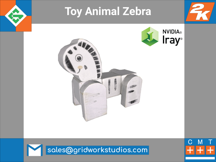 MESH: Toy Zebra