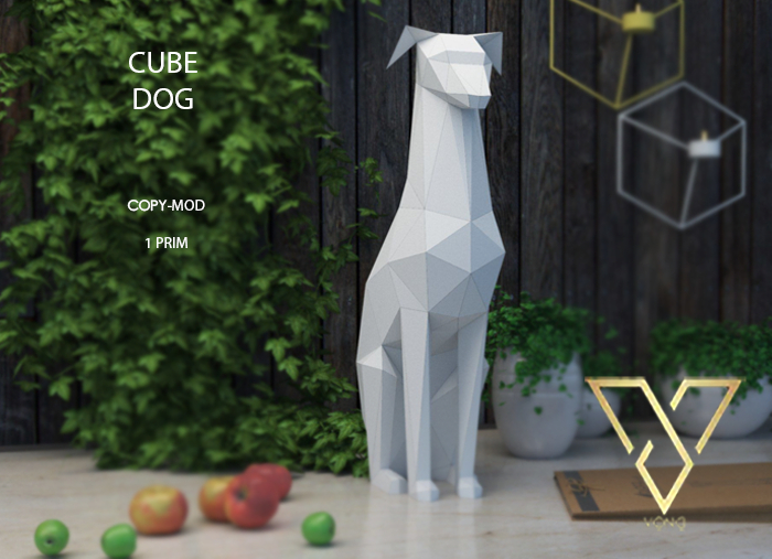 :VOND HOME:CUBE DOG BOXED UP (Wear Me)