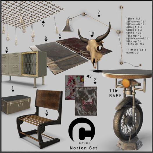 CONTRAST - Norton Wall Lamp 7